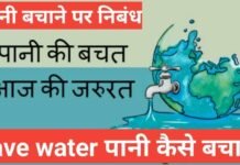 save water in hindi | 10 lines on water in hindi, पानी बचाने पर निबंध पानी बचाने पर निबंध,how to write save water in hindi, save water in hindi poem ,save water in hindi wikipedia,10 lines on water in hindi